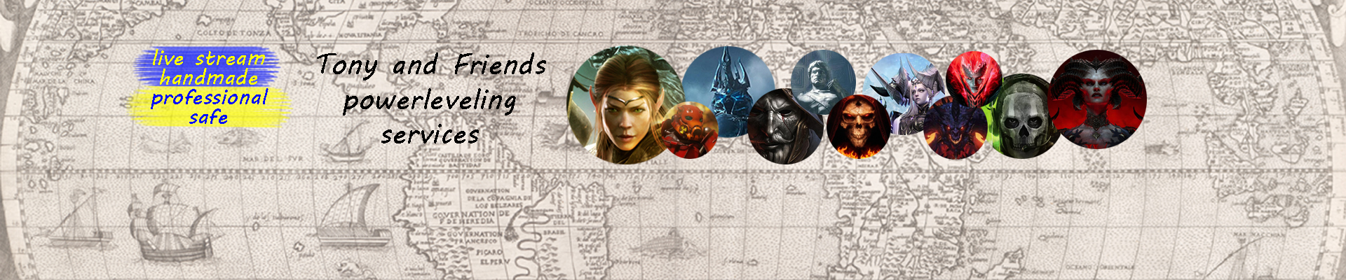 Tony and Friends Top Banner